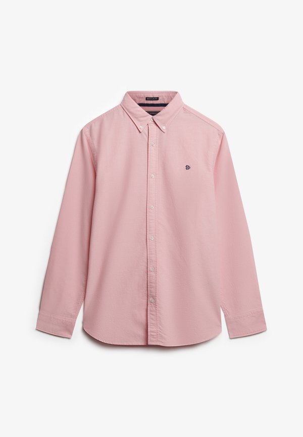 Superdry & Co CLASSIC OXFORD LONG SLEEVE - Shirt - city pink
