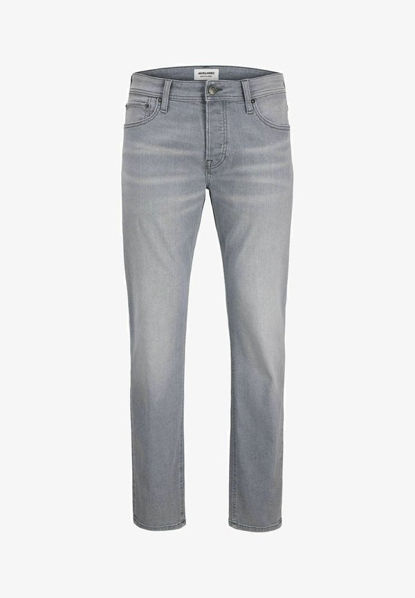 Jack & Jones TAPERED FIT JEANS JJIMIKE JJORIGINAL SQ 351 TAPERED FIT JEANS - Slim fit jeans - grey denim