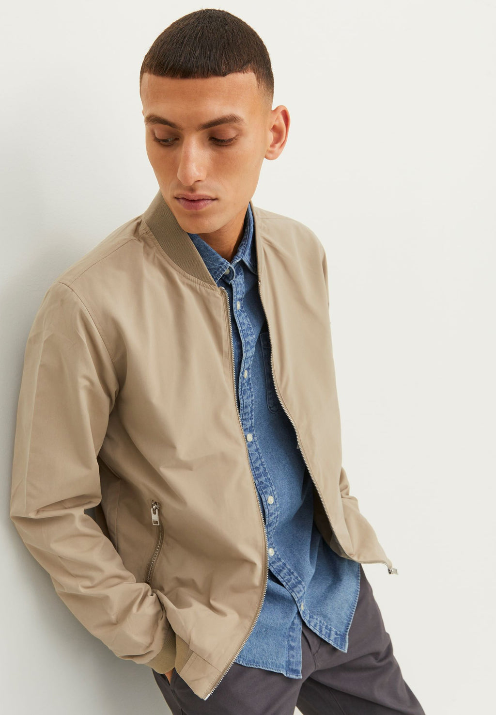 Jack & Jones JJERUSH BOMBER NOOS