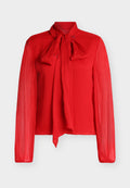 Bardot SOLACE TIE FRONT BLOUSE
