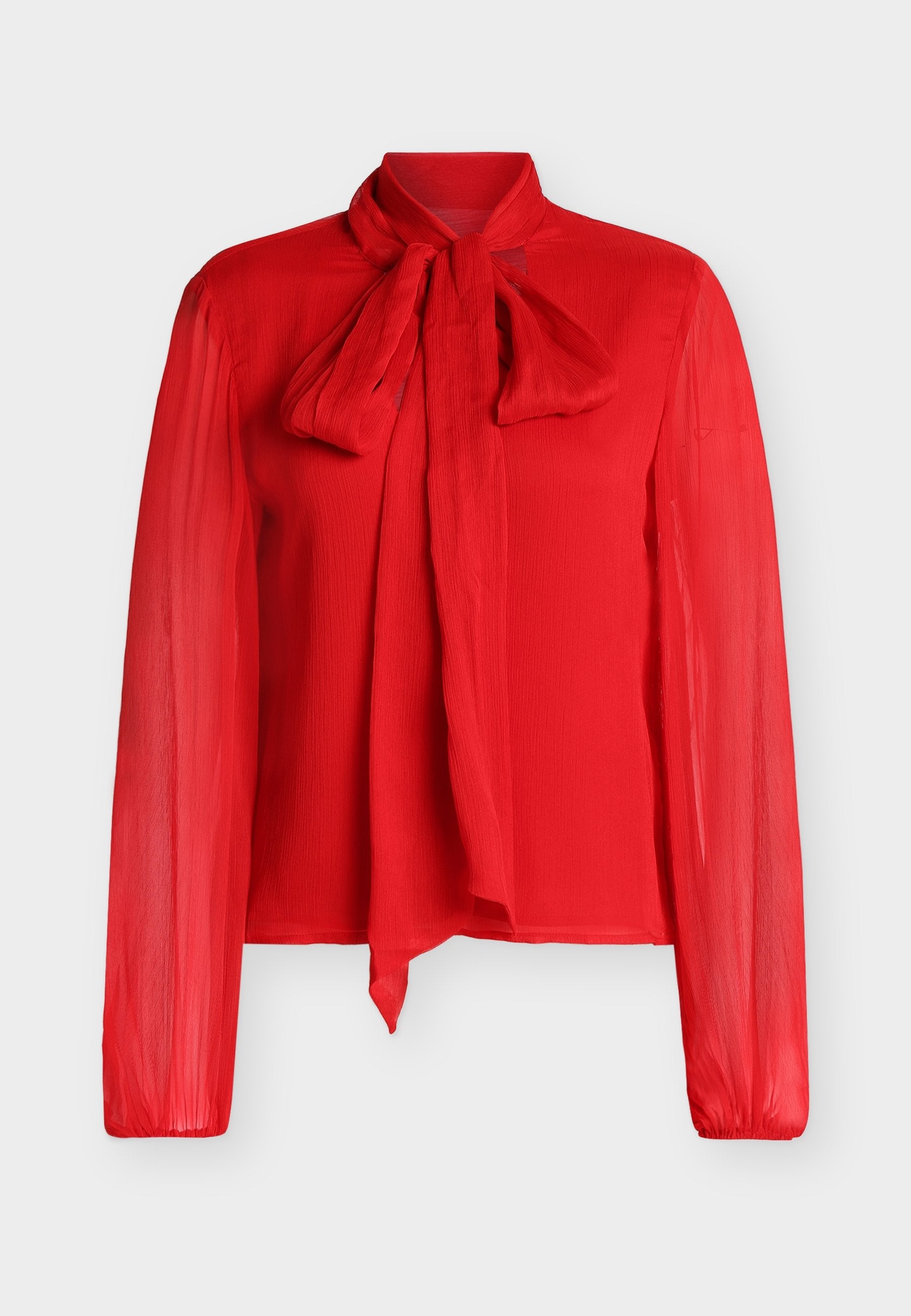 Bardot SOLACE TIE FRONT BLOUSE