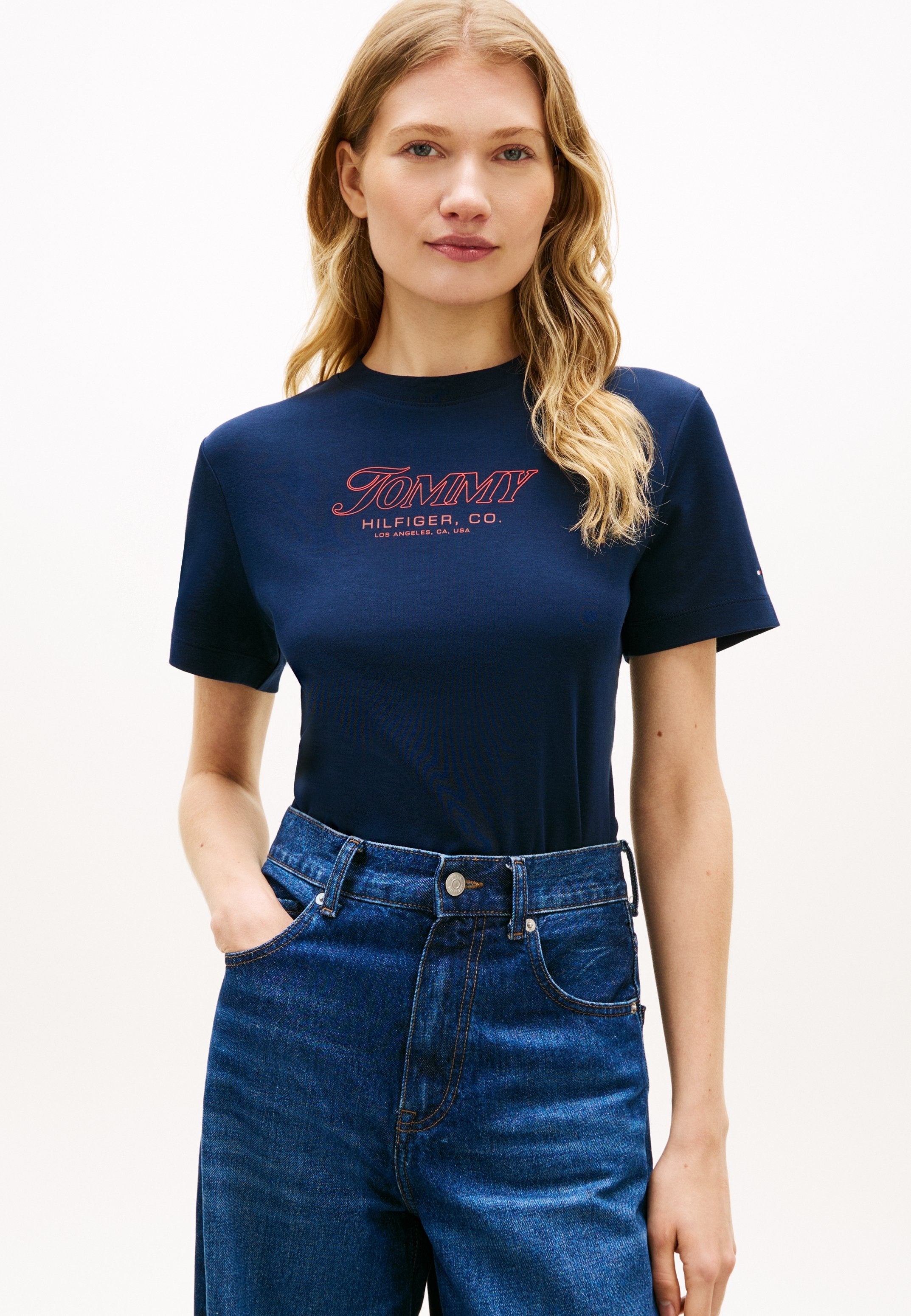 LOGO INTERLOCK KNIT T-SHIRT Media 3