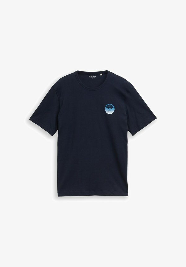 TOM TAILOR Print T-shirt - sky captain blue