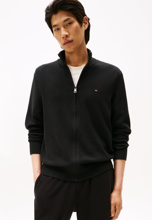 Tommy Hilfiger PIMA - Cardigan - black