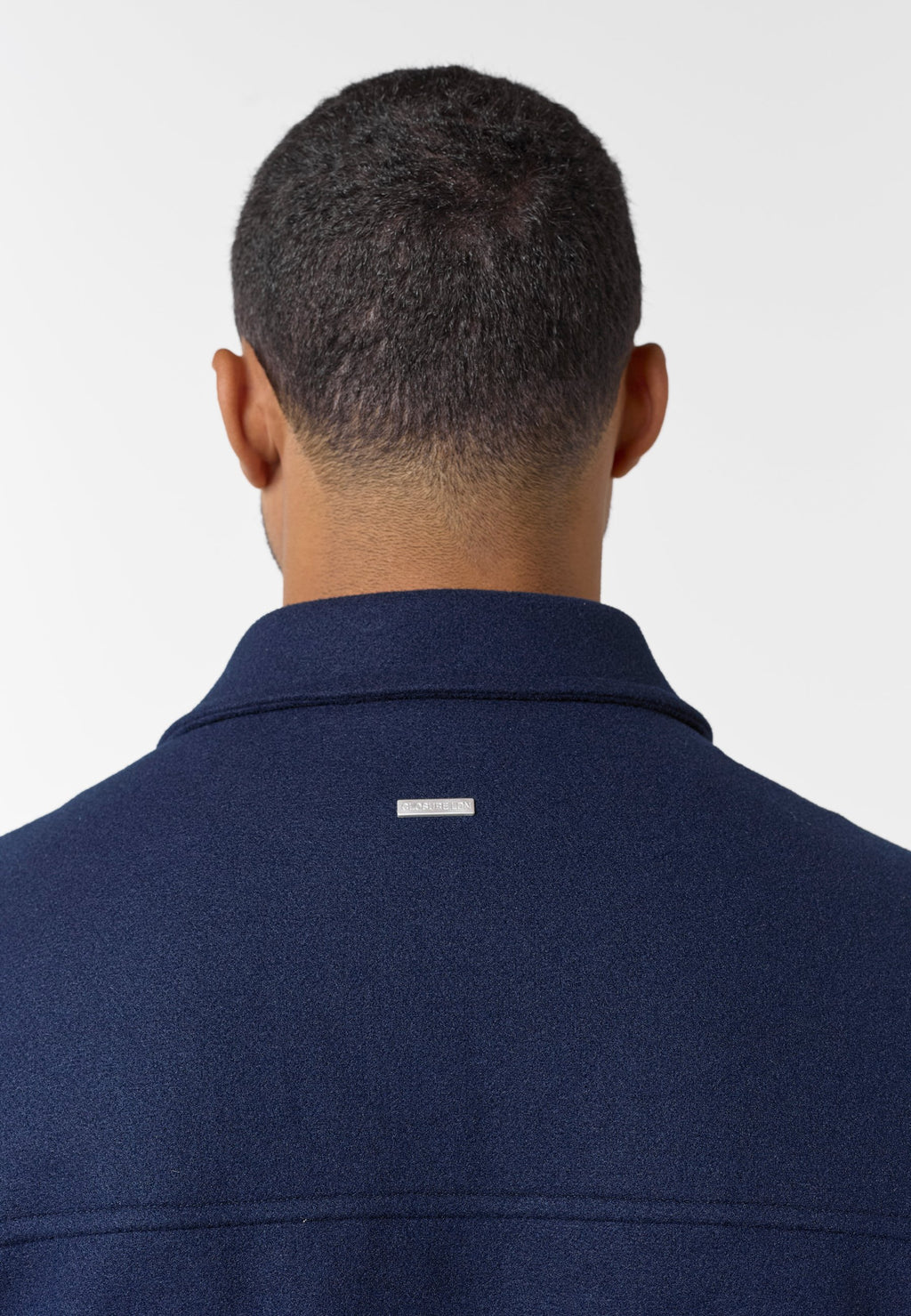 CLOSURE London FAUX WOOL BUTTON UP SHACKET