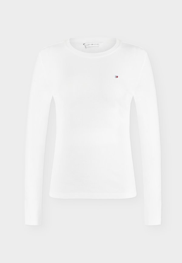 Tommy Hilfiger CODY SLIM - Long sleeved top - ecru