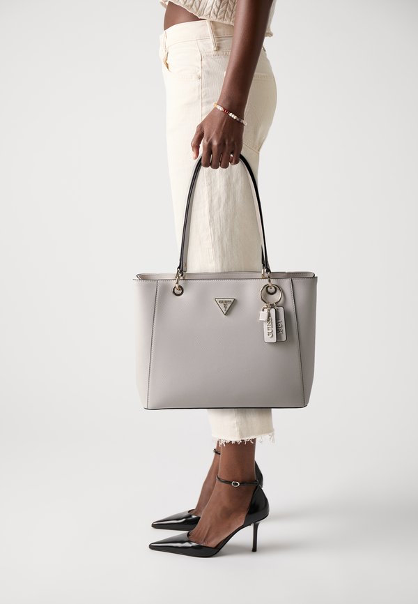 Guess NOELLE TOTE - Handbag - bone