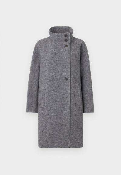 TEXTURE FUNNEL COAT