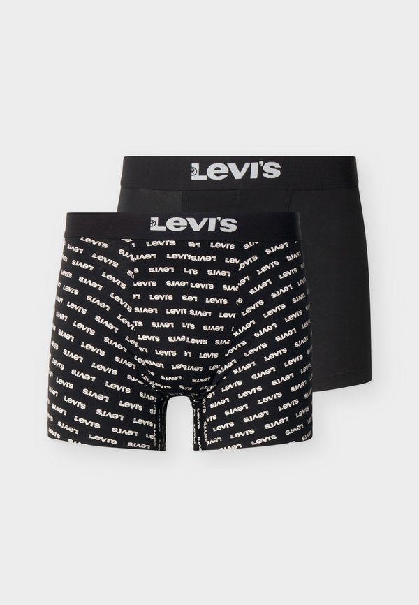 Levi's® MEN LOGO BRIEF 2 PACK - Boxer briefs - black