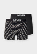 Levi's® MEN LOGO BRIEF 2 PACK - Boxer briefs - black