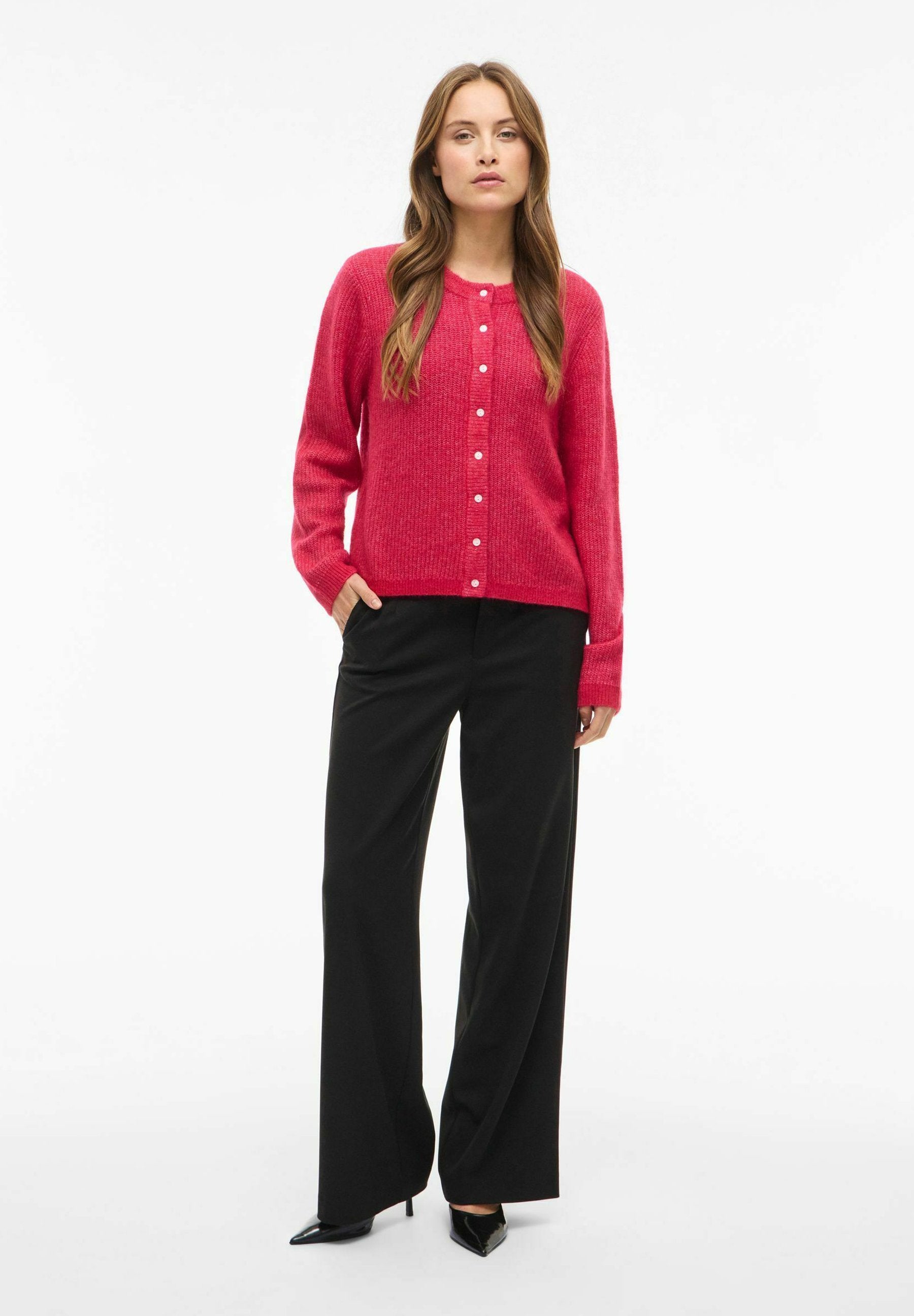 VILA VILORY O-NECK L/S KNIT CARDIGAN-NOOS