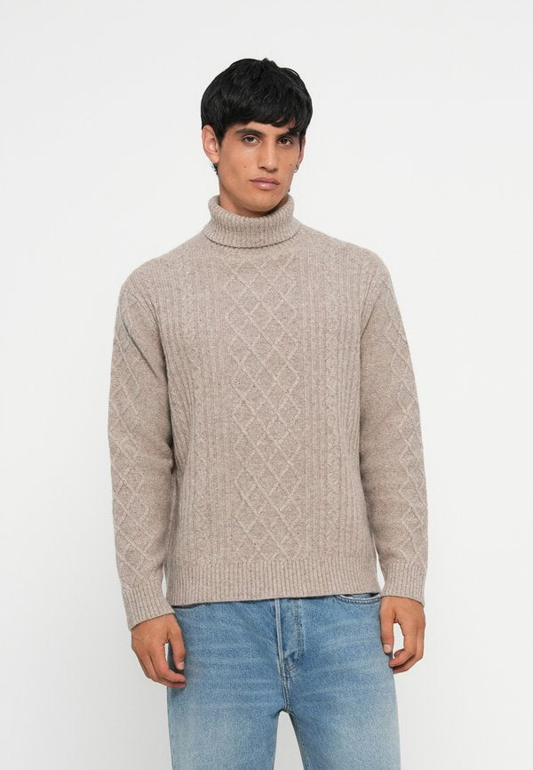 Selected Turtleneck Wool Blend
