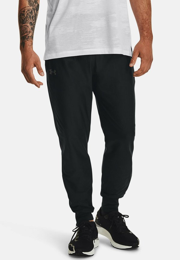 Under Armour UA QUALIFIER RUN ELITE - Tracksuit bottoms - black