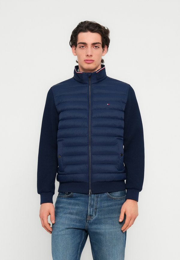 Tommy Hilfiger MIX MEDIA  - Light jacket - navy