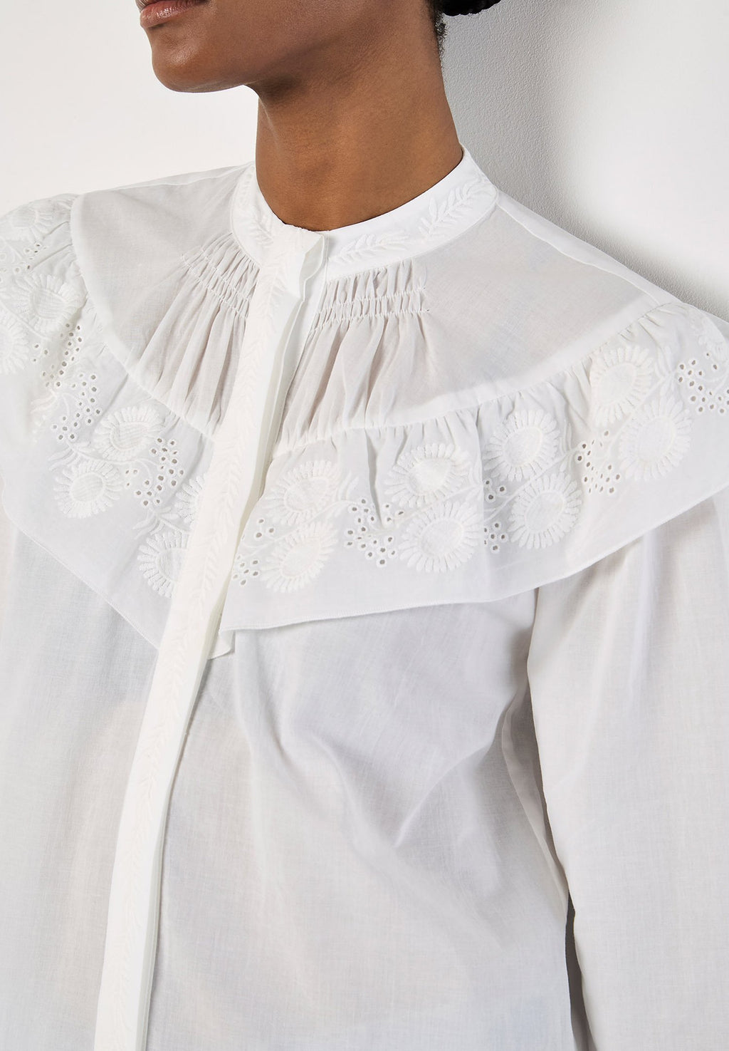 Apricot  EMBROIDERED