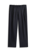 TIMELESS WOOL BLEND RELAXED STRAIGHT TROUSERS Media 1