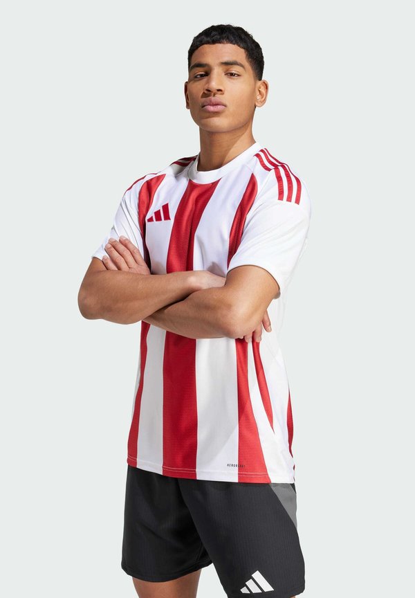 adidas Performance ADIDAS PERFORMANCE STRIPED 24 JERSEY - Football jersey - white team power red