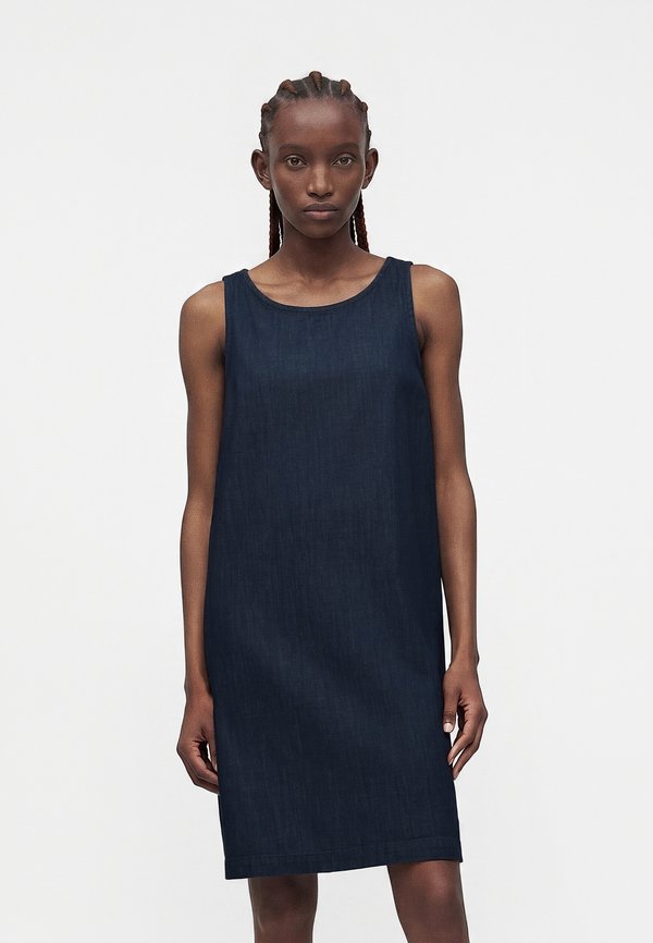 Vero Moda VMTINKA DRESS - Denim dress - dark blue denim