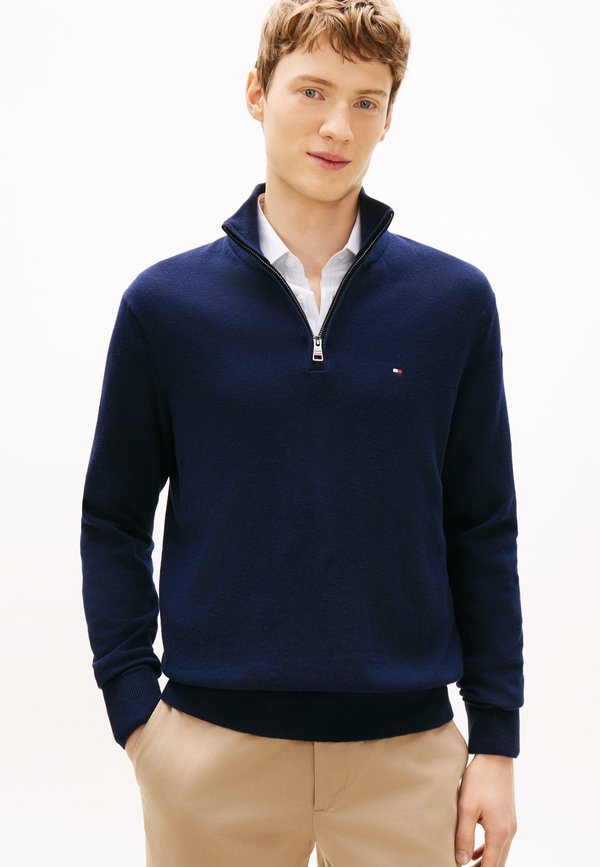 Tommy Hilfiger PIMA - Jumper - donker blau
