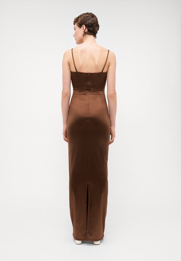 WAL G TALL AUTUMN WEDDING BELLA STRAPPY MAXI