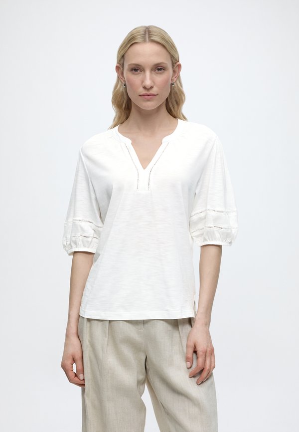 TOM TAILOR Blouse - whisper white