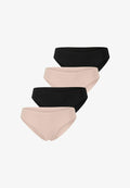 Puma PUMA DAMEN BRIEFS | 4ER PACK - Briefs - rosa/schwarz