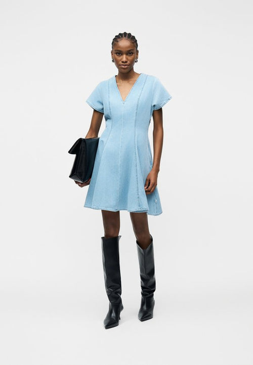 7 for all mankind V NECK FLARED DRESS
