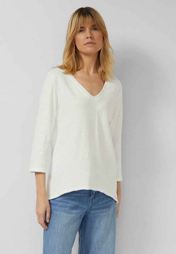 s.Oliver Long sleeved top - creme