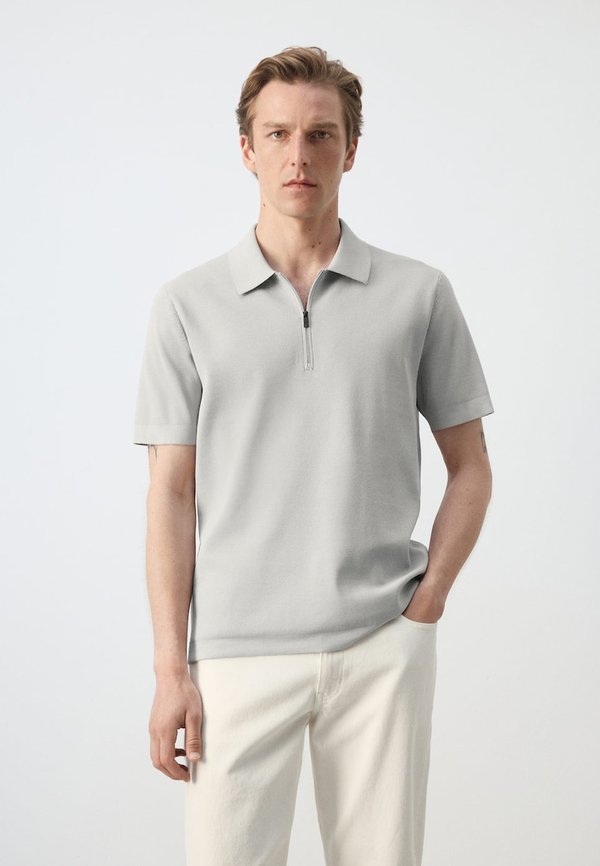 Mango Polo shirt - grey