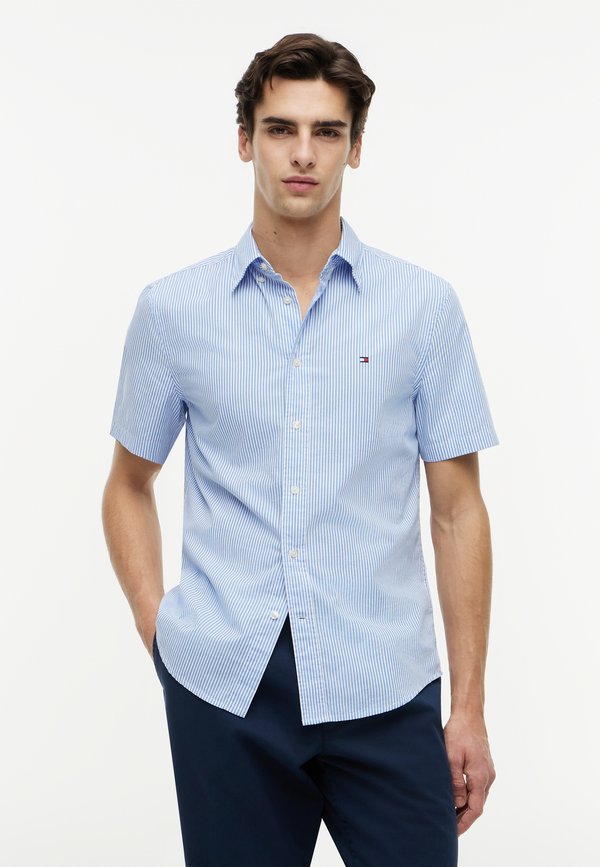 Tommy Hilfiger FLEX POP CLASSIC SHIRT CORE ESSENTIALS - Shirt - blue spell
