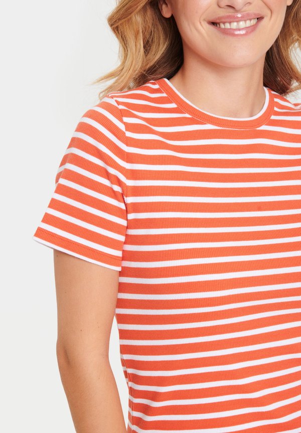 Saint Tropez ASTERSZ SHORT SLEEVE STRIPE