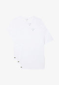 Lacoste 3 PACK - Basic T-shirt - white