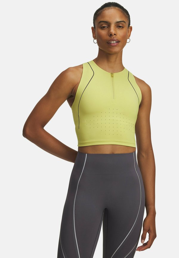 Under Armour HALO RUN - Top - yellow shade