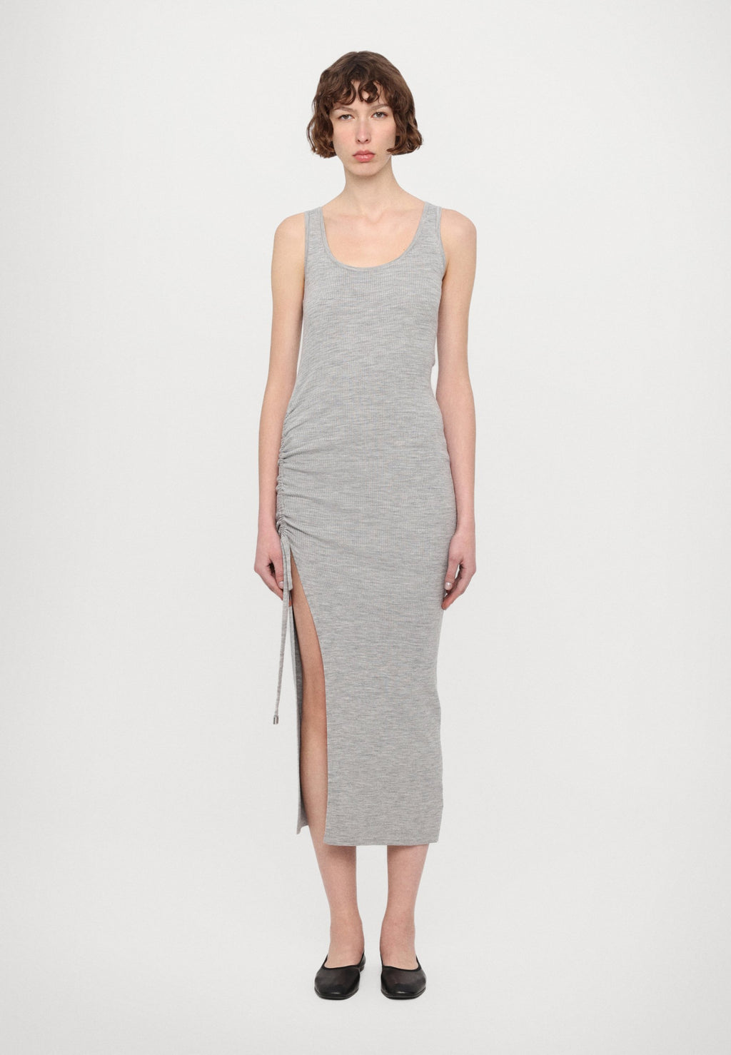MICHAEL Michael Kors RUCHED SCOOP TANK