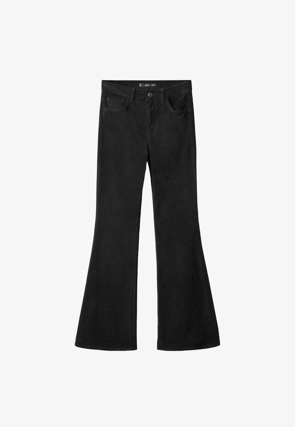 Mango Bootcut jeans - black