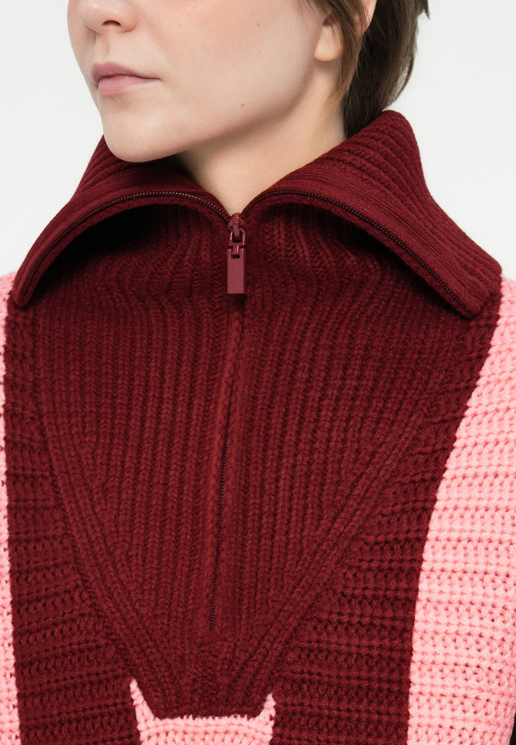 Colourful Rebel STRIPE ZIP PULLOVER