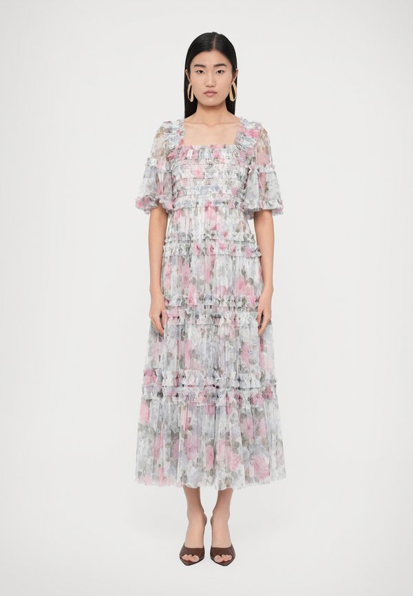 Needle & Thread CAMILLE S GARDEN PEACHES ANKLE GOWN