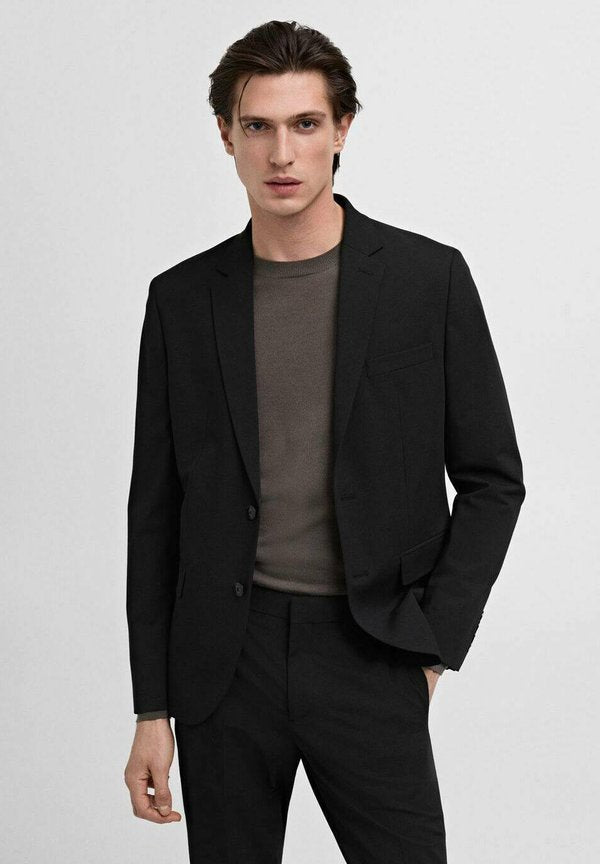 Mango SUPER IN STRETCH - Suit jacket - black
