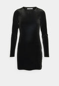Glamorous BODYCON MINI DRESS WITH LONG SLEEVES OPEN BACK TIE DETAIL