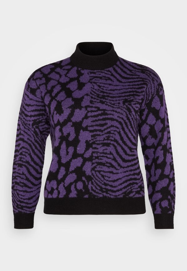 Vero Moda Curve VMCVERA ANIMAL O-NECK