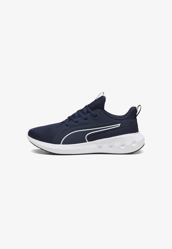 Puma SOFTRIDE CARSON UNISEX - Trainers - club navy puma white puma black