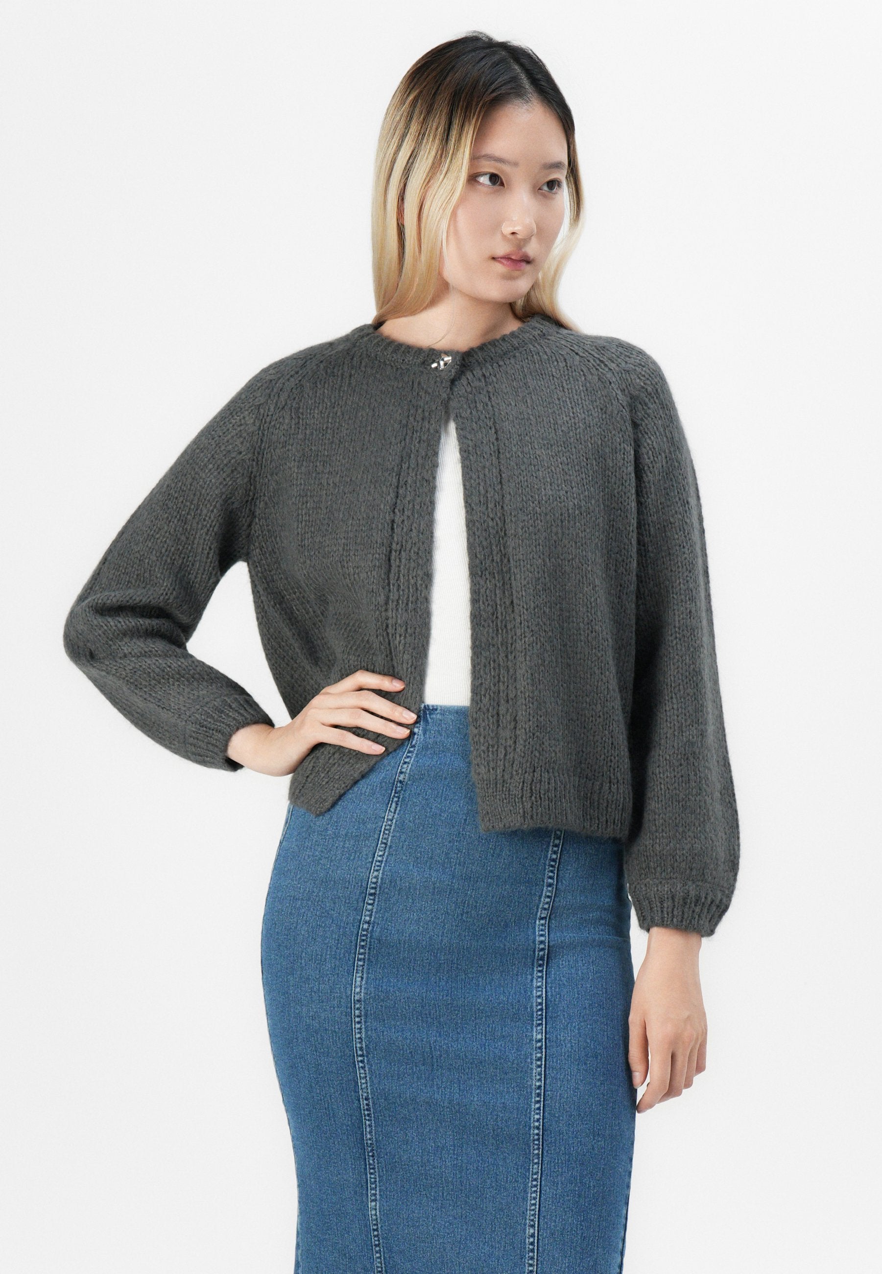 VILA VIMOYANO O NECK CARDIGAN