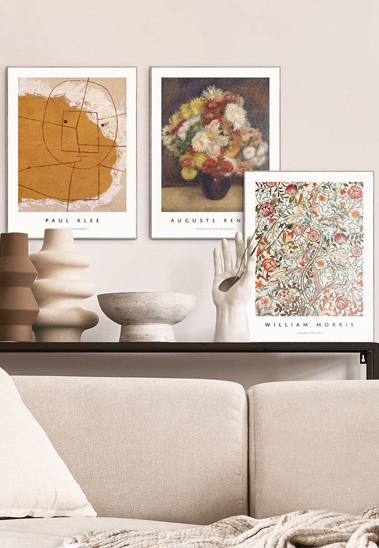 Orange Wallz KLEE/MORRIS/RENOIR 3 PACK