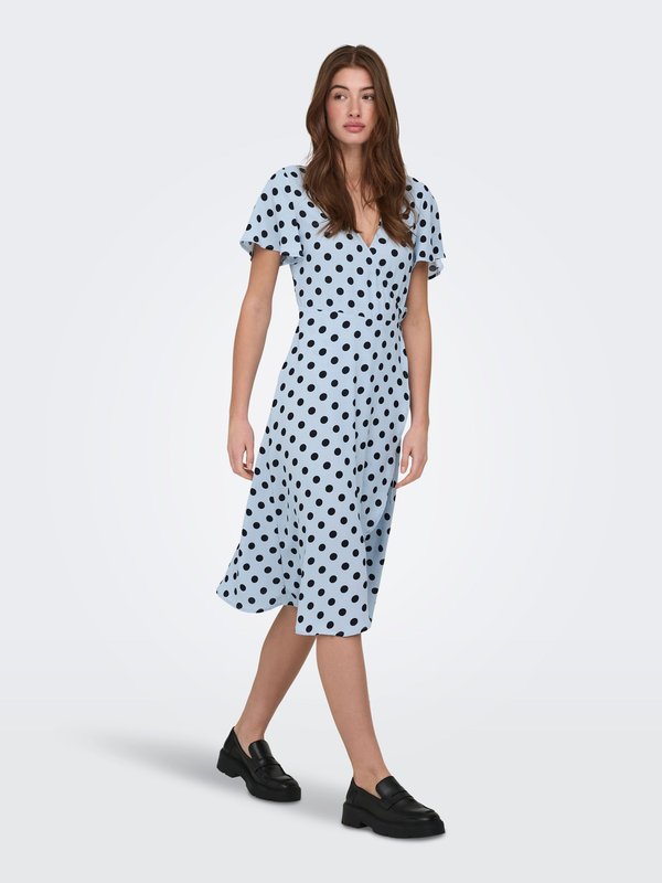 ONLY ONLLUCA Midi - Day dress - cashmere blue