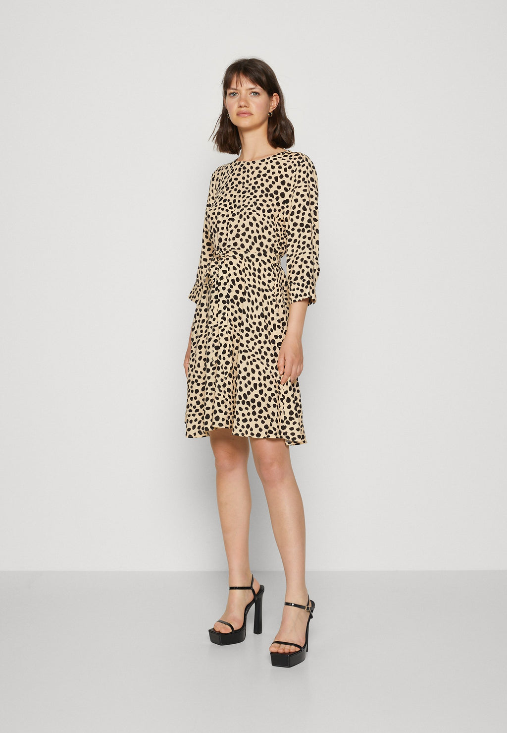 VILA VICELINA O NECK 3/4 DRESS