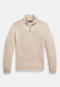 Polo Ralph Lauren COTTON QUARTER-ZIP MOCKNECK SWEATER