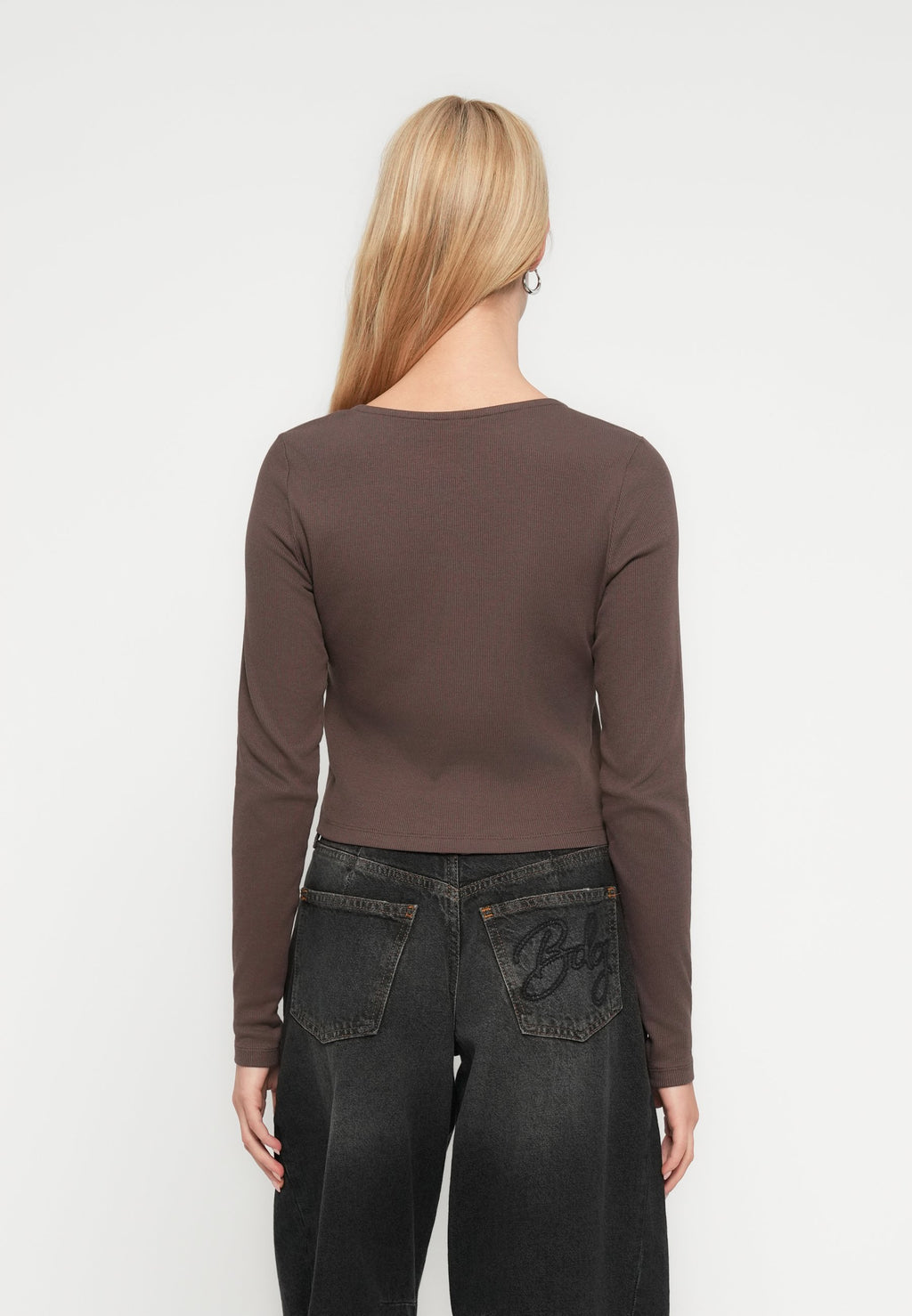 ONLY ONLANN LIFE O NECK PLACKET