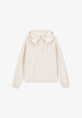 Guess SWEATSHIRT MIT GESTICKTEM LOGO - Hoodie - beige