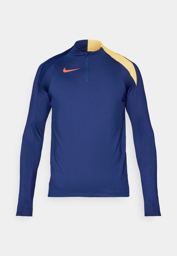 Nike Performance STRIKE T90 - Long sleeved top - blue void/laser orange/bright crimson