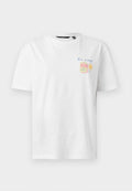 Vero Moda VMNINNA MIA BOX - Print T-shirt - snow white